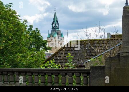 Rathaus City Chambers in Dunfermline Schottland Stockfoto