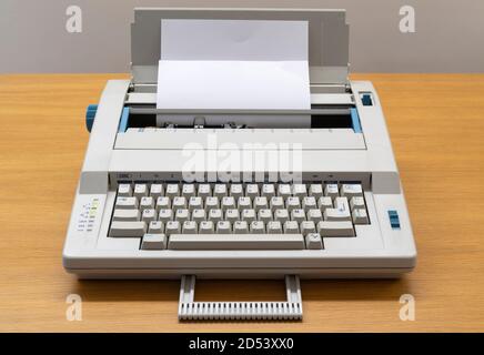 Elektronische Schreibmaschine Stockfoto