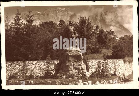 Hall in Tirol Österreich, Speckbacher Denkmal weltweit im Einsatz Stockfoto