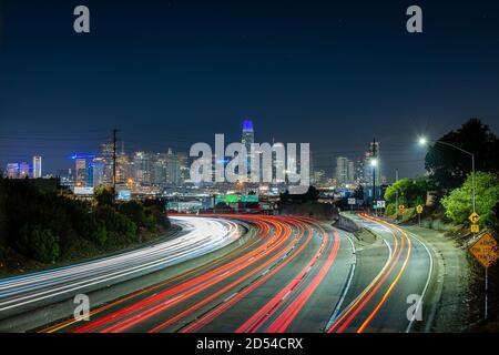 Leichte Wanderwege entlang des Highway 101 Stockfoto