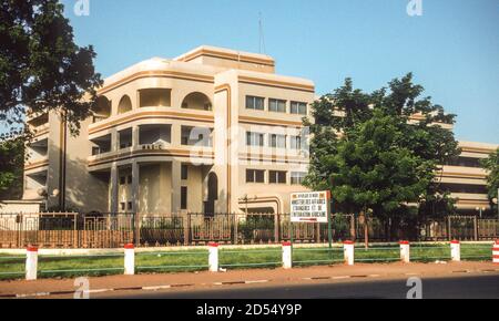 Niamey, Niger. Ministerium für auswärtige Angelegenheiten. Stockfoto