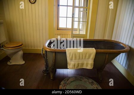 Innenaufnahmen des Winchester Mystery House in San Jose Kalifornien Stockfoto