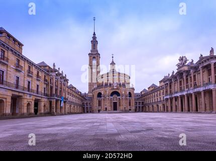 La Laboral, Ciudad de la Cultura. Universität und Kulturzentrum in der Stadt Gijon. Spanien Stockfoto