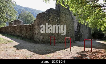 Monticchio – Accesso del Monastero di Sant'Ippolito Stockfoto