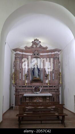 Monticchio – Cappella laterale della Chiesa di San Michele Arcangelo Stockfoto