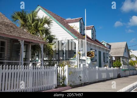Bahamas, Abaco Islands, Green Turtle Cay, New Plymouth, Albert Lowe Museum, einst Sitz des britischen Premierministers Neville Chamberlain Stockfoto