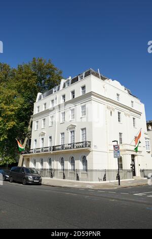 Elfenbeinküste ( Republik Côte d'Ivoire ) Botschaft, Chester Street, Upper Belgave Street, Belgravia, London, Vereinigtes Königreich Stockfoto