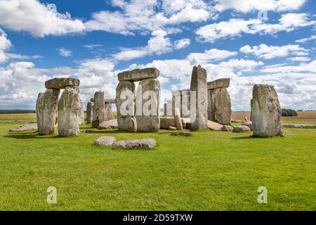 Stonehenge, Wiltshire Stockfoto