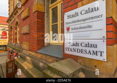 Calau, Oberspreewald oder Oberer Spreewald, Brandenburg, Ostdeutschland, Europa Stockfoto