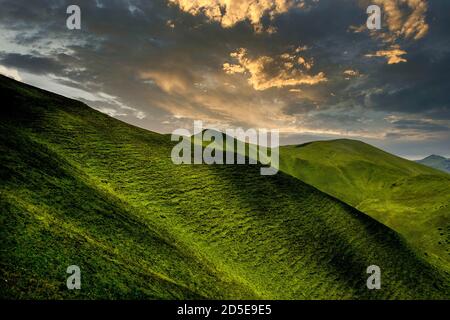 Monts Dore, Sancy Mountain. Vulkane der Auvergne Naturpark. Puy-de-Dome; Auvergne-Rhone-Alpes. Frankreich Stockfoto