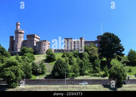 Inverness Castle, Schottische Highlands, Großbritannien Stockfoto