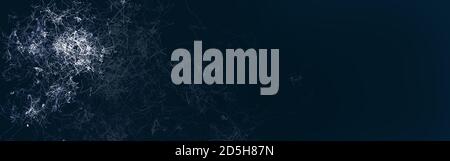 Bewegliche Linien des abstrakten Hintergrunds Stockfoto