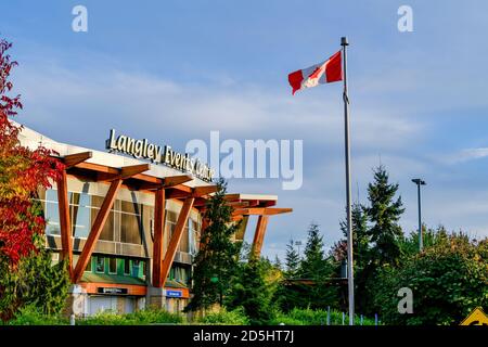 Langley Events Center, Langley, British Columbia, Kanada Stockfoto