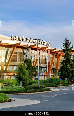 Langley Events Center, Langley, British Columbia, Kanada Stockfoto