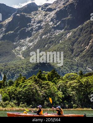 Ein Milford Sound Abenteuer - Fabian Andriessen Stockfoto