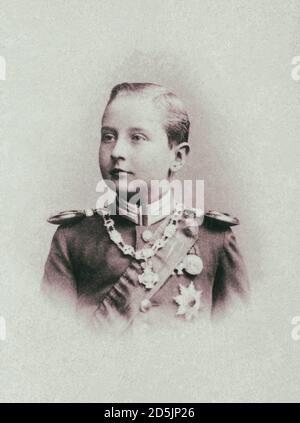 Prinz August Wilhelm Heinrich Günther Viktor von Preußen (29. Januar 1887 – 25. März 1949), genannt 'Auwi', war der vierte Sohn Wilhelms II., deutscher EM Stockfoto