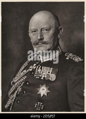 Generalstabschef Helmuth von Moltke Helmuth Johannes Ludwig Graf von Moltke (1848 – 1916), auch bekannt als Moltke der Jüngere, war ein deutscher General und Stockfoto