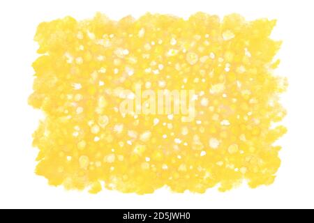 Neujahr Gold Farbe Textur abstrakt oder natürliche vintage Aquarell Handbemaler Hintergrund Stockfoto