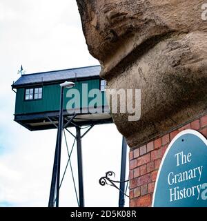 The Granary at Wells-Next-the-Sea, Norfolk, Großbritannien. Stockfoto