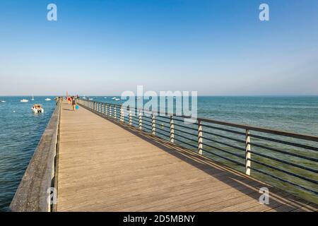 La Tranche-sur-Mer (zentral-westliches Frankreich): Die Anlegestelle Stockfoto