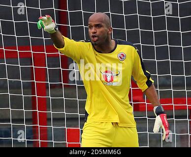 Torwart Ali Al-Habsi lesen Stockfoto