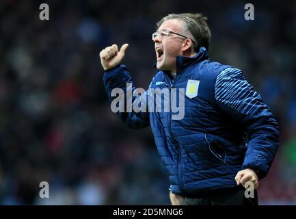 DATEI FOTO: Paul Lambert ist der Manager von Blackburn Rovers geworden. Aston Villa Manager Paul Lambert zeigt während des Spiels gegen AFC Bournemouth auf der Touchline. ... Fußball - FA Cup - vierte Runde - Aston Villa V AFC Bournemouth - Villa Park ... 25-01-2015 ... Birmingham ... Vereinigtes Königreich ... Bildnachweis sollte lauten: Nigel French/EMPICS Sport. Eindeutige Referenz-Nr. 22044250 ... Stockfoto