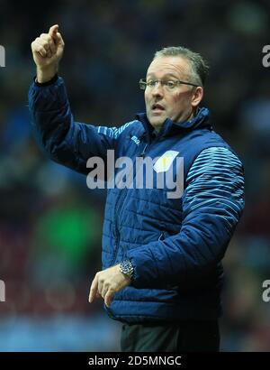 DATEI FOTO: Paul Lambert ist der Manager von Blackburn Rovers geworden. Aston Villa Manager Paul Lambert zeigt während des Spiels gegen AFC Bournemouth auf der Touchline. ... Fußball - FA Cup - vierte Runde - Aston Villa V AFC Bournemouth - Villa Park ... 25-01-2015 ... Birmingham ... Vereinigtes Königreich ... Bildnachweis sollte lauten: Nigel French/EMPICS Sport. Eindeutige Referenz-Nr. 22044241 ... Stockfoto