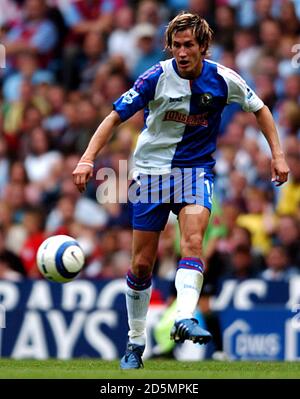 Morten Gamst Pedersen Von Blackburn Rovers Stockfoto
