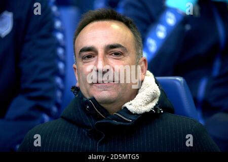 Sheffield Mittwoch Manager Carlos Carvalhal Stockfoto