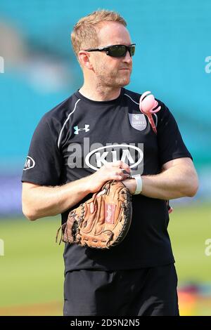 Surrey 2nd XI Coach Alistair Brown Stockfoto