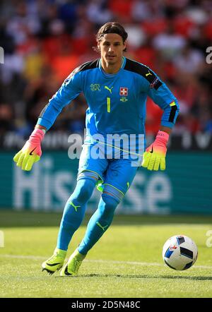 Schweiz Torhüter Yann Sommer Stockfoto
