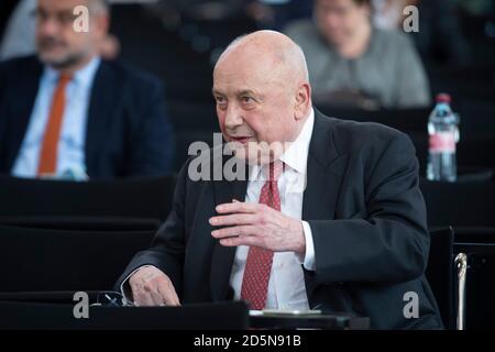 Frankfurt, Deutschland. Oktober 2020. Friedrich von METZLER, Bankier, Dr. hc Friede Springer erhält den Freiheitspreis der Friedrich-Naumann-Stiftung in der Paulskirche Frankfurt, 10.10.2020, Â zur weltweiten Nutzung Quelle: dpa/Alamy Live News Stockfoto