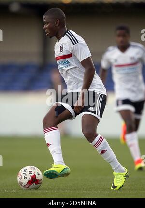 Fulham's Floyd Ayite in Aktion Stockfoto