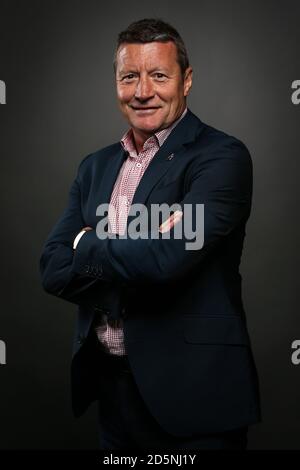 Chesterfield Manager Danny Wilson während der EFL Managers Feature Shoot Stockfoto