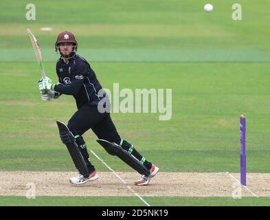 Steven Davies von Surrey in Aktion während seiner Innings Stockfoto