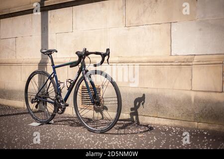 Filet gelötet Stahl Fahrrad Stockfoto