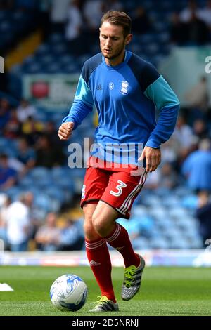 Das Jonathan Grounds in Birmingham City während des Aufwärmphase Stockfoto