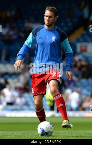 Das Jonathan Grounds in Birmingham City während des Aufwärmphase Stockfoto