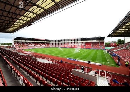 Einen Überblick über die Bet365-Stadion, Heimat von Stoke City Stockfoto