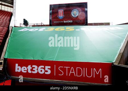 Einen Überblick über die Bet365-Stadion, Heimat von Stoke City Stockfoto