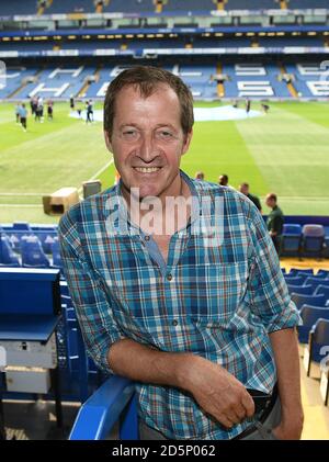 Alastair Campbell, Journalist, Sender, politischer Berater, Autor und Burnley-Fan vor dem Spiel. Stockfoto