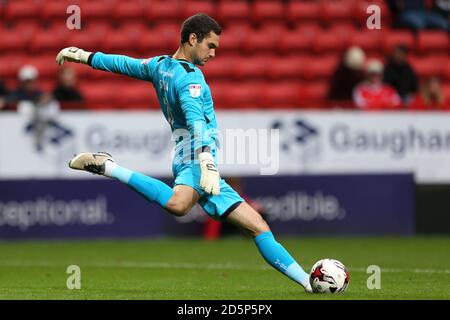 AFC Wimbledon Torwart James Shea Stockfoto