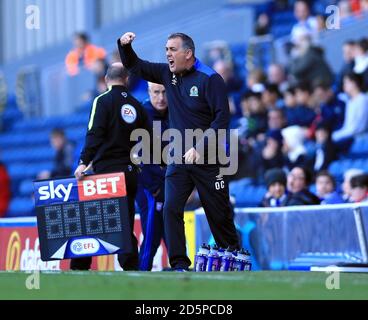 Owen Coyle, Manager von Blackburn Rovers. Stockfoto