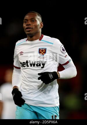 West Ham United ist Diafra Sakho Stockfoto