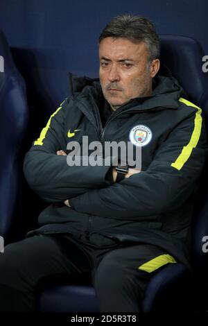 Domenec Torrent, Manchester City Co-Trainer Stockfoto