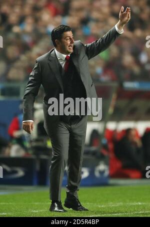Rui Vitoria, Benfica-Manager Stockfoto