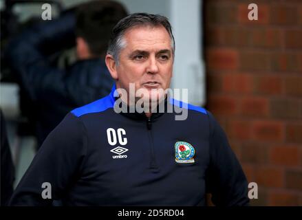 Owen Coyle, Manager von Blackburn Rovers Stockfoto