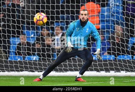 Tottenham Hotspur Torwart Pau Lopez Stockfoto