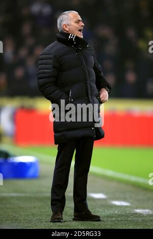 Manchester United-Trainer Jose Mourinho Stockfoto