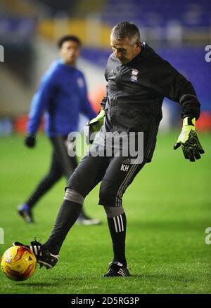 Birmingham City-Tormann-Trainer Kevin Hitchcock Stockfoto